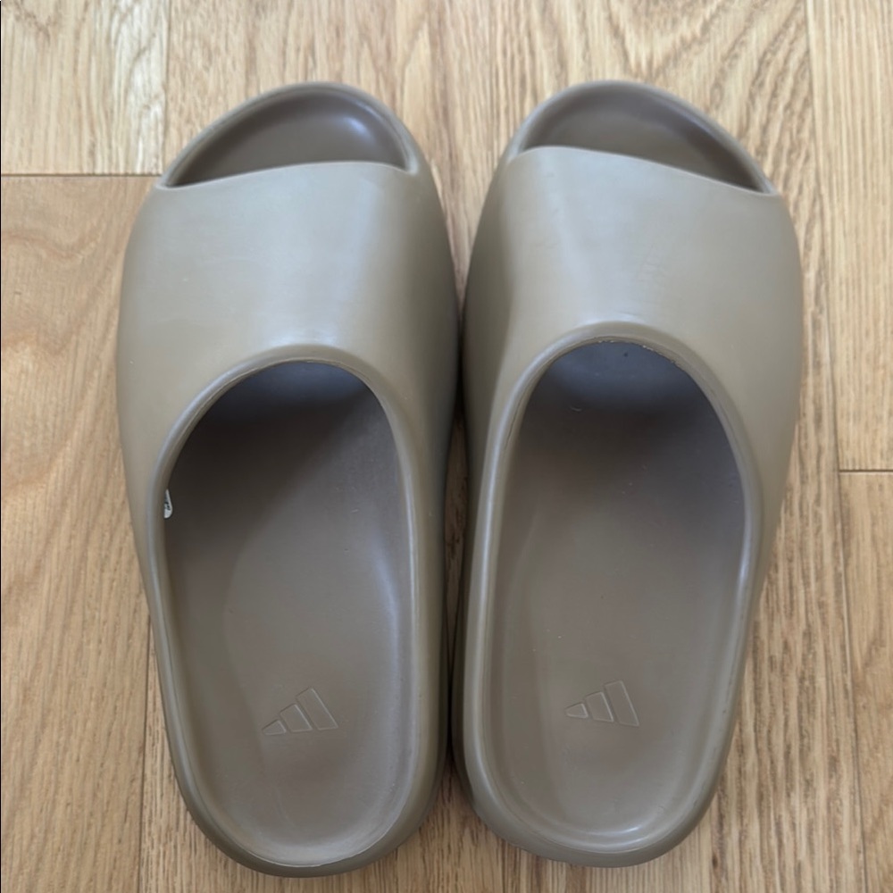 Adidas Tan Slide Sandals Yeezy